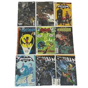 Batman & Robin Comic Lot (9 Books) All-Star #1 x2 Morrison Miller DC